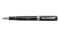 Parker 1502/9193675 Royal Duofold 135th SE Black CT, plniace pero -F-