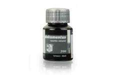 Rohrer & Klingner Schwarz dokumentný atrament do plniacich pier 50 ml čierny