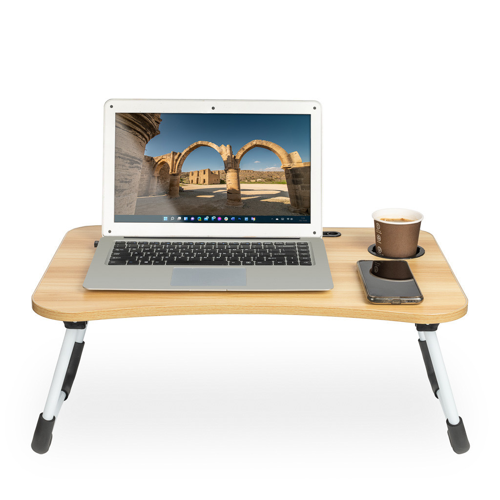 KIK Skladací stolík na notebook pre stojan na posteľ