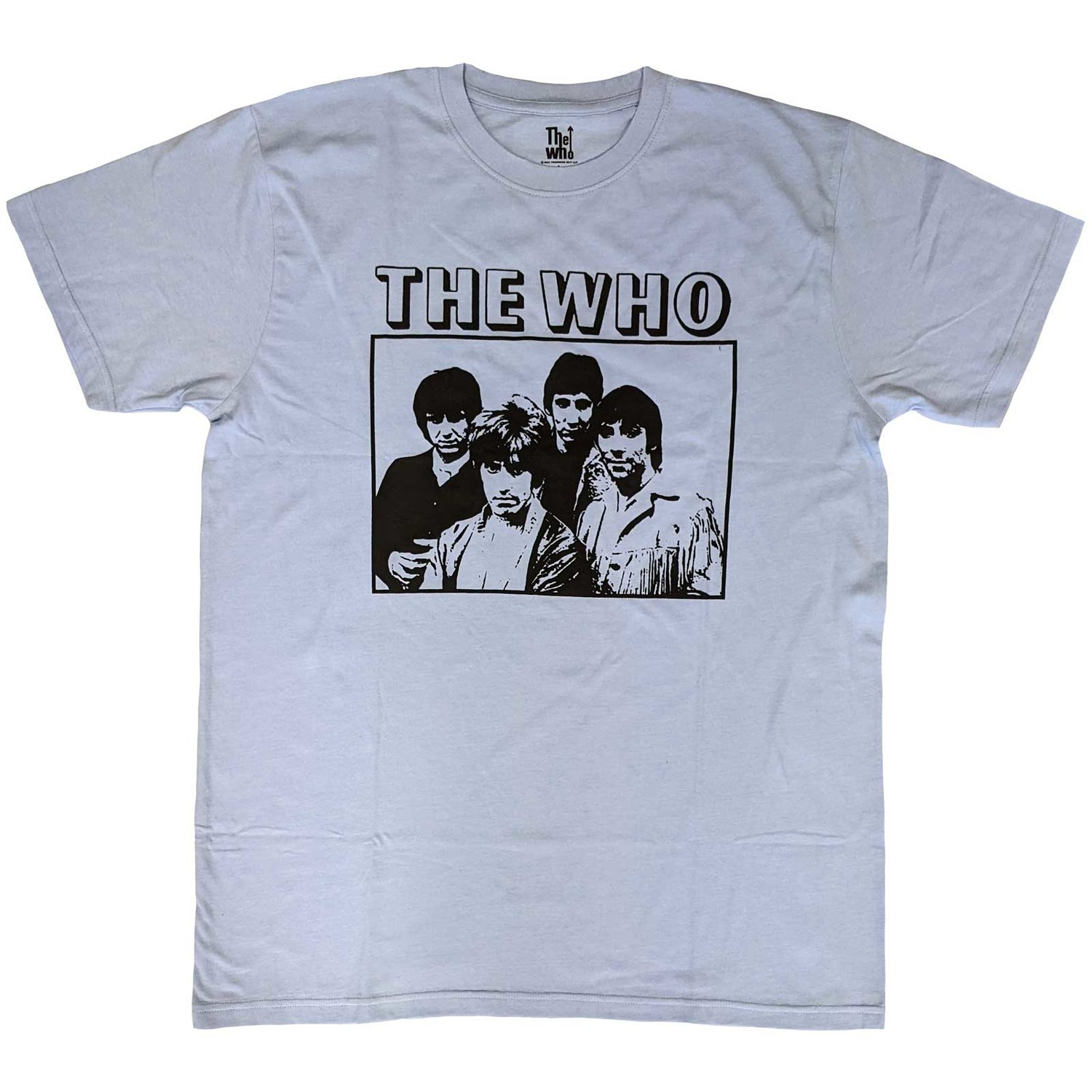 The Who tričko Band Photo Frame Modrá S
