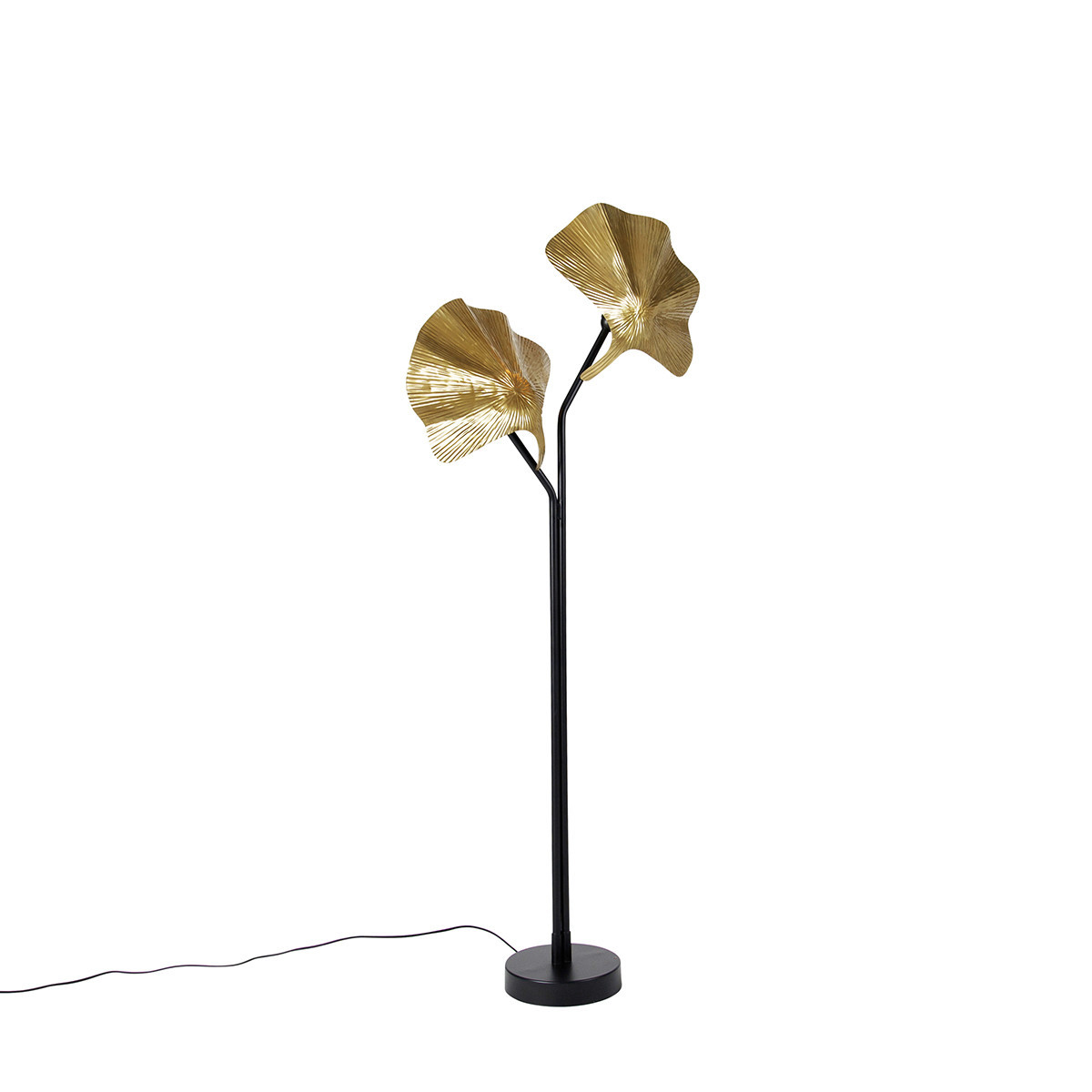 Orientálna stojaca lampa mosadz - Louka