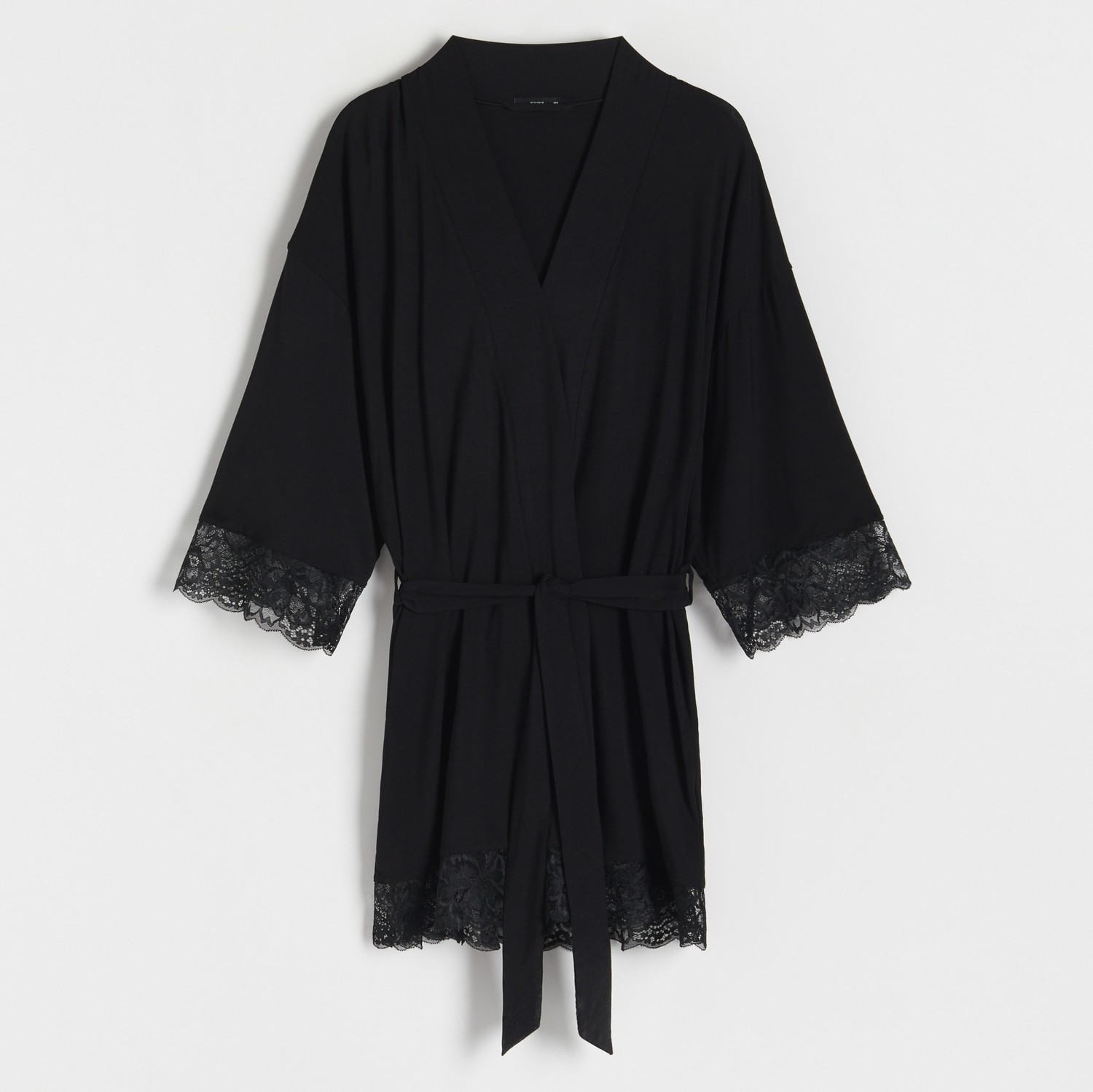 Reserved - Ladies` dressing gown - Čierna