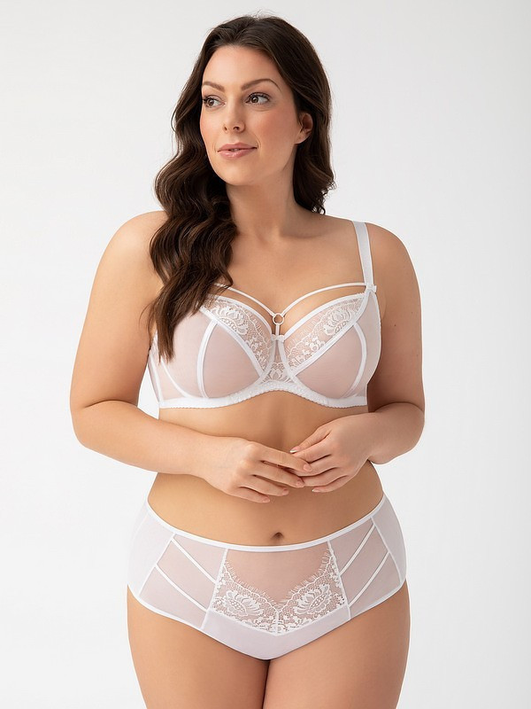 Dámske nohavičky Gorsenia K 497/1 Paradise Biele bílá L
