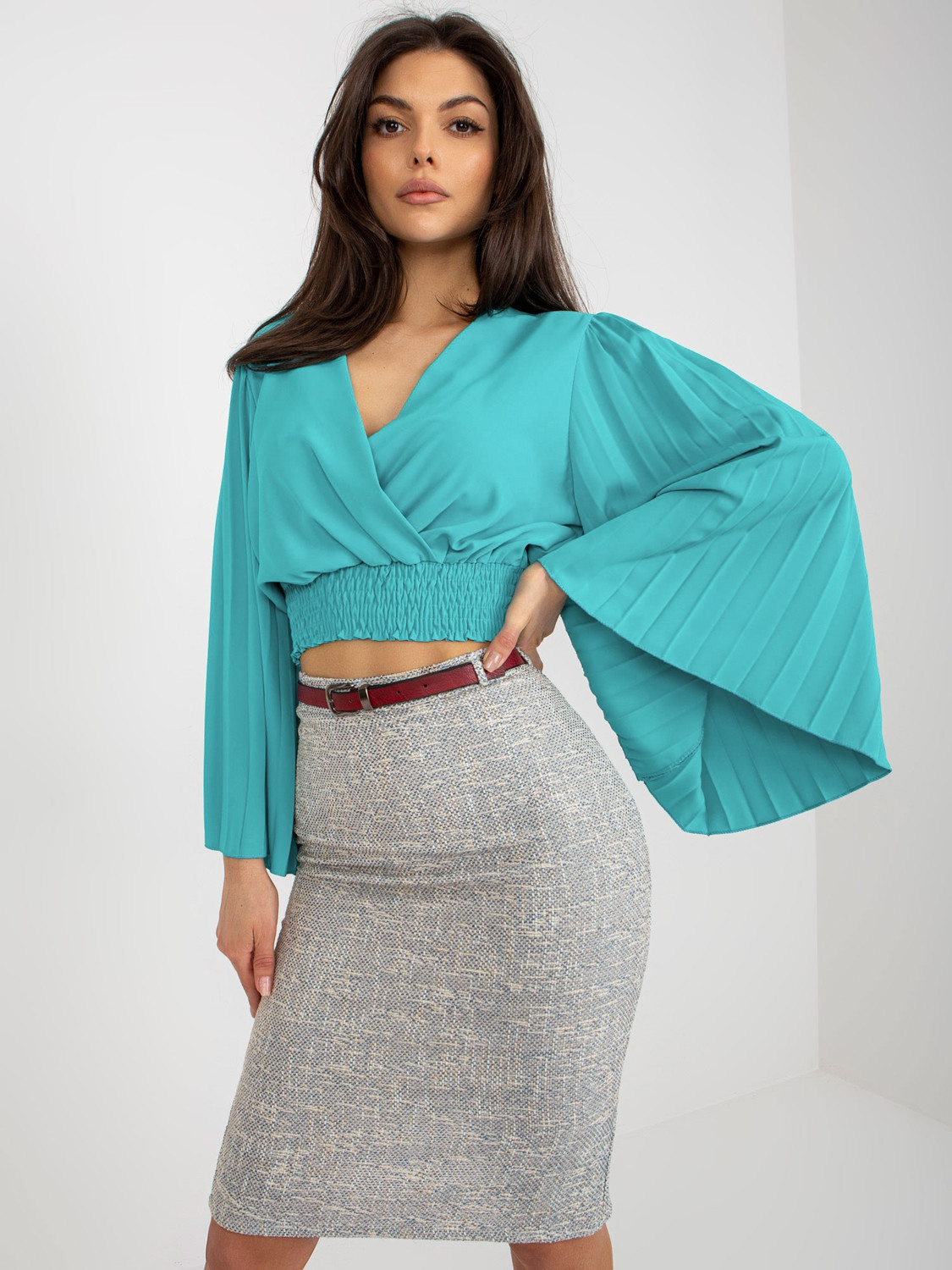 Sukňa LK SD 506490.31 tmavo modrá 36