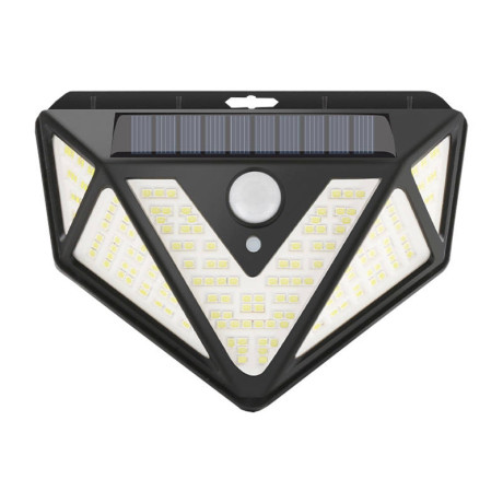 Supfire FF6-B solárna lampa 200lm, čierna (FF6-B)