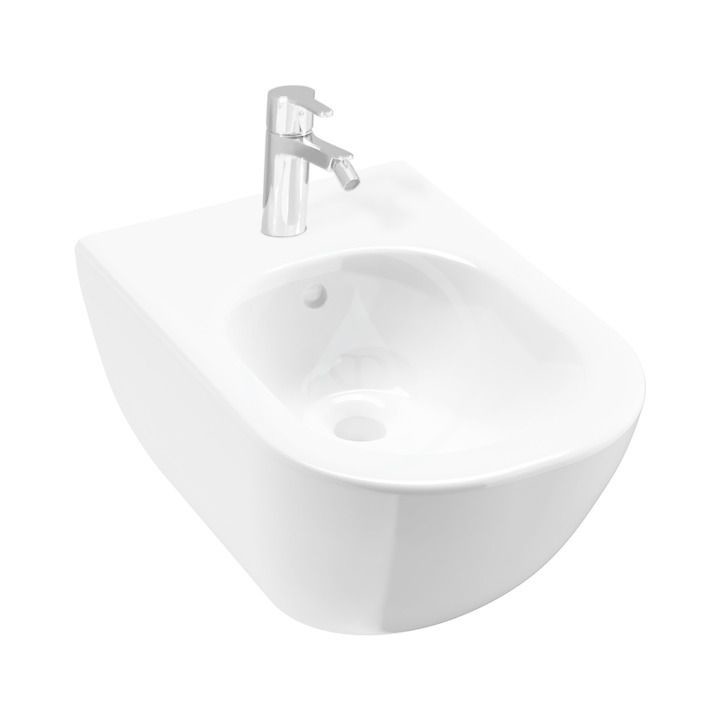 JIKA - Mio Závesný WC bidet, otvor na batériu, biela H8317120003021