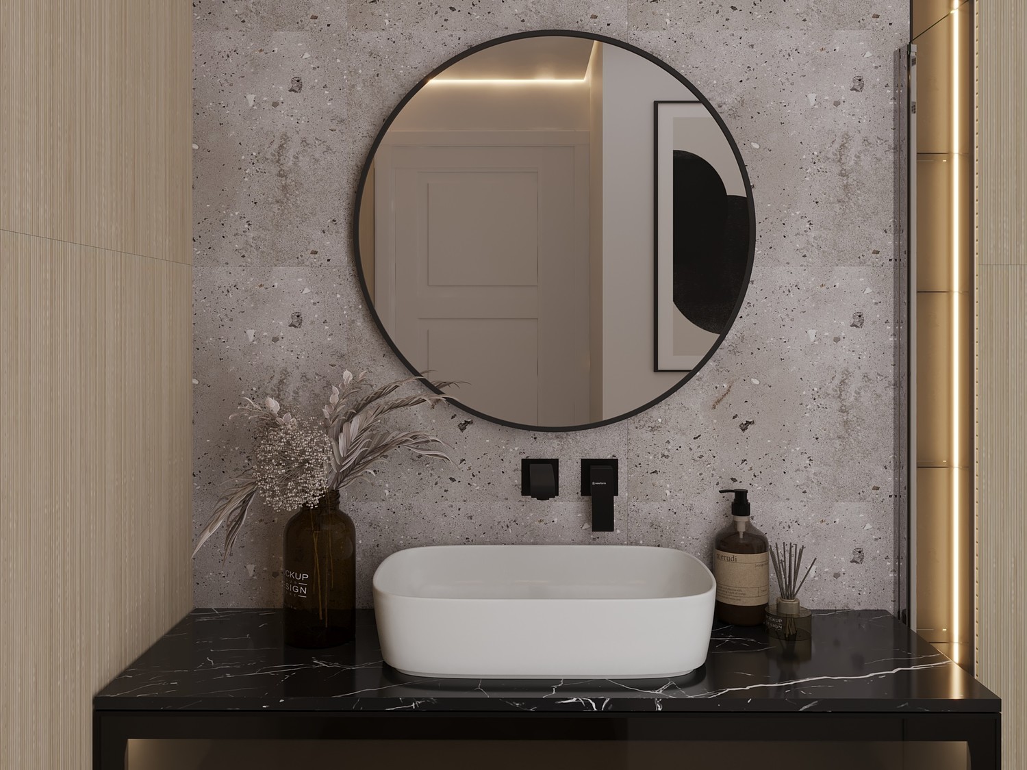 ArtElta Zrkadlo DIVISSI | 80 cm