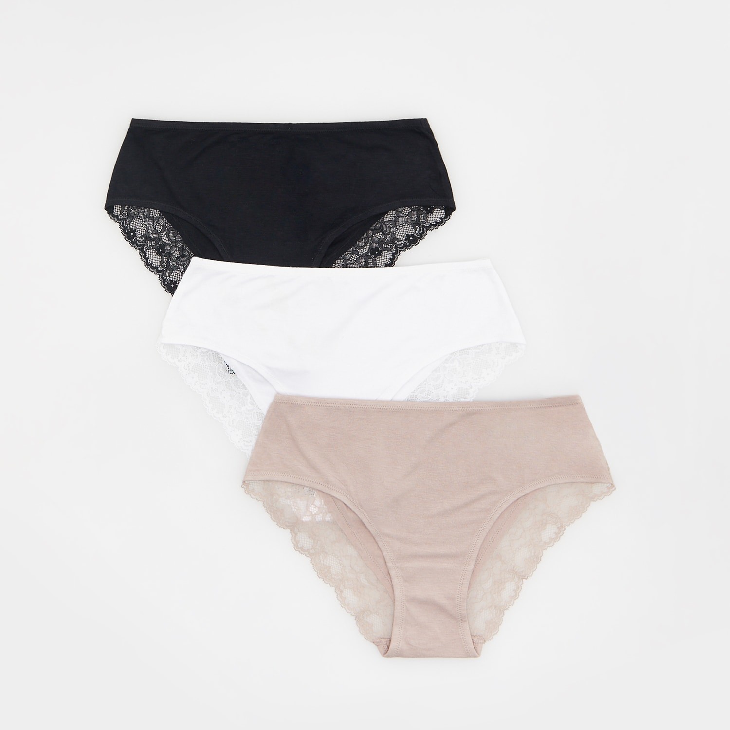 Reserved - Ladies` briefs multi - Krémová