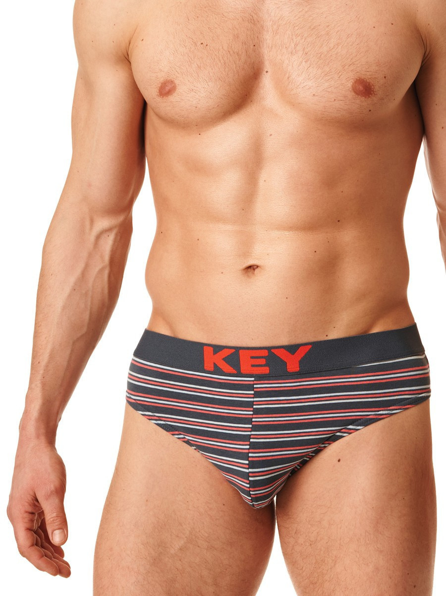 Pánske slipy Key MPP 326 B22 A'2 hnědošedá M
