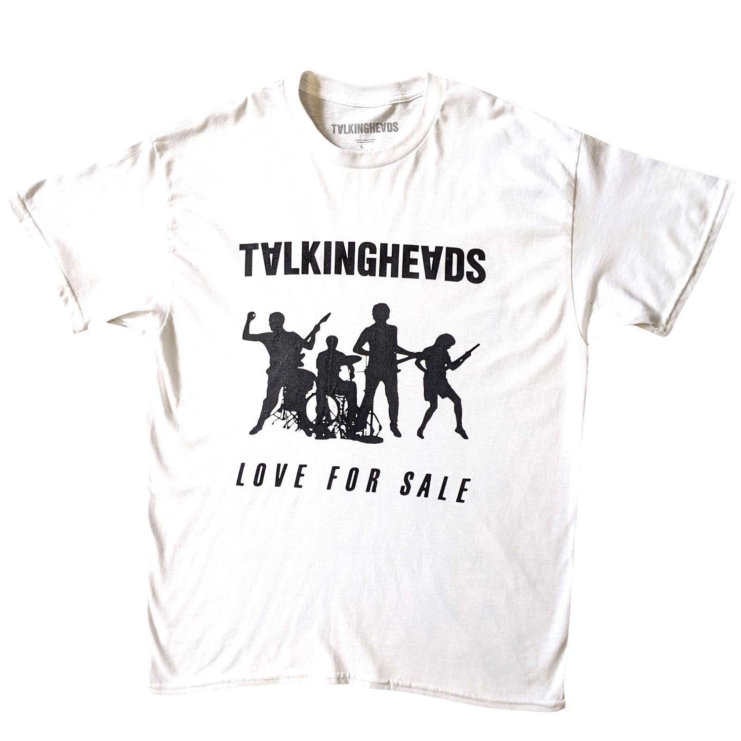 Talking Heads tričko Love For Sale Biela S