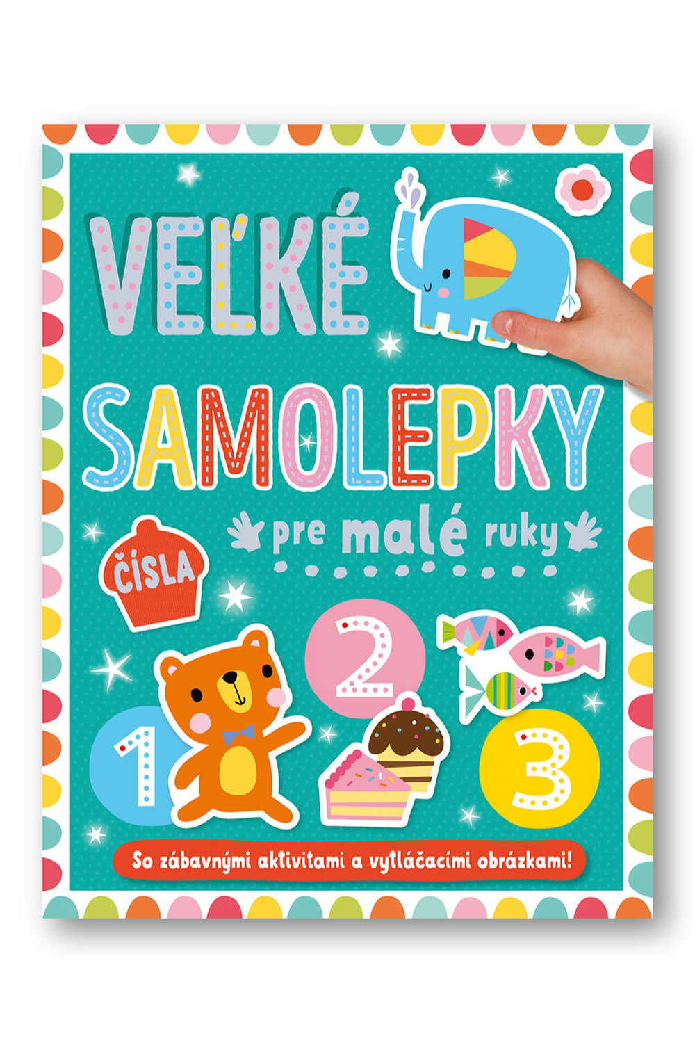 Velké samolepky pre malé ruky  Čísla