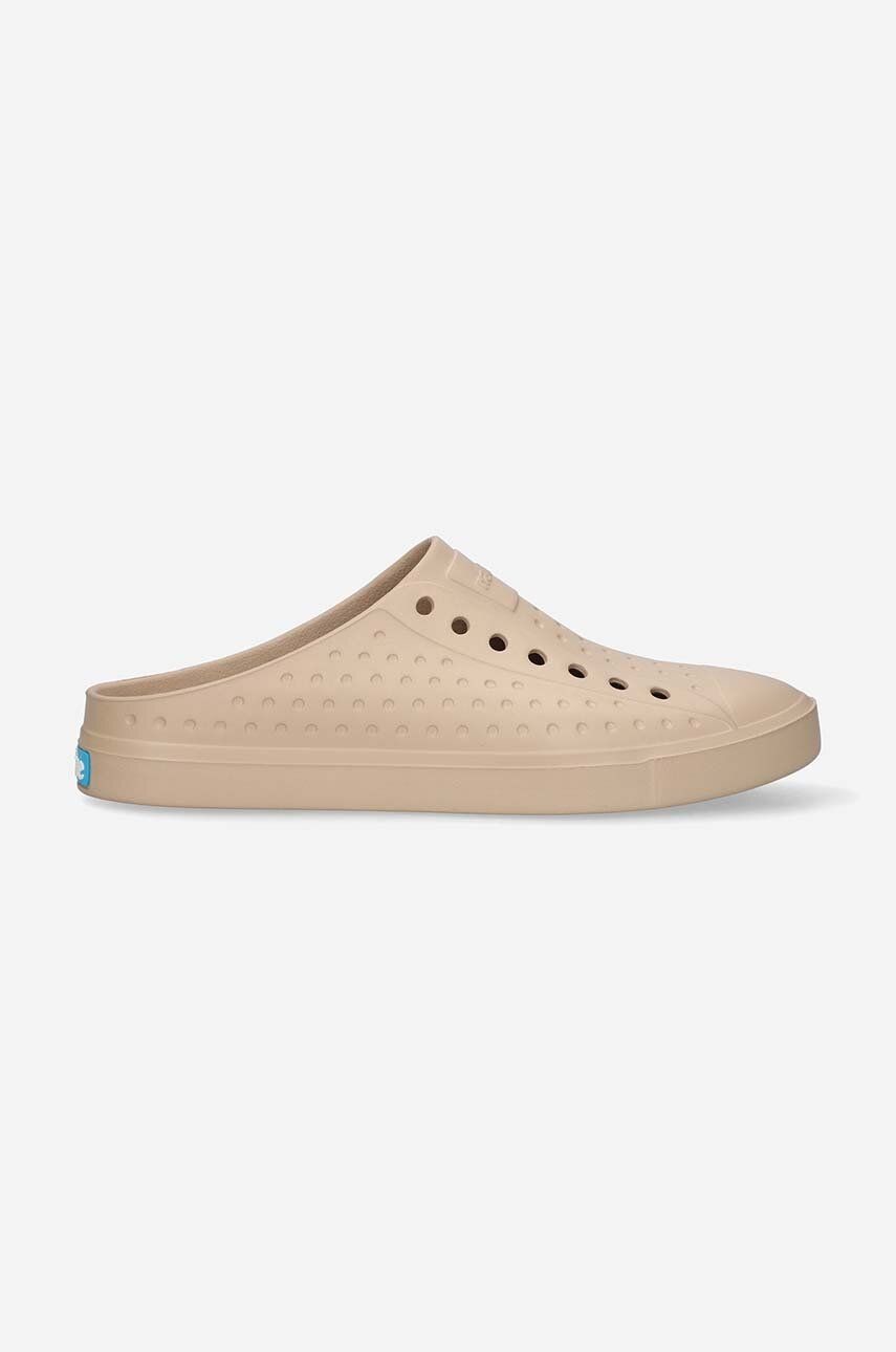 Šľapky Native Jefferson Clog Sugarlite béžová farba