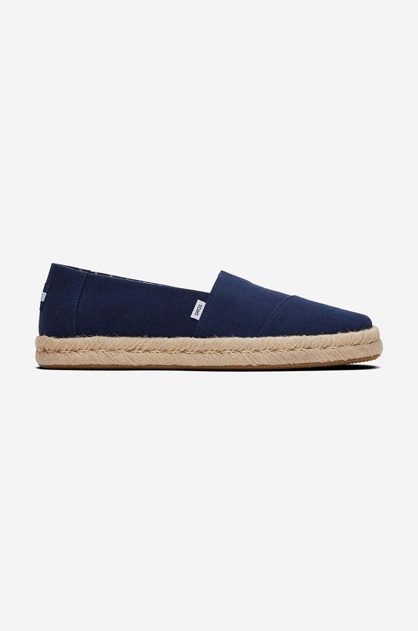 Espadrilky Toms Alpargata Rope 2.0 10019870 NAVY tmavomodrá farba