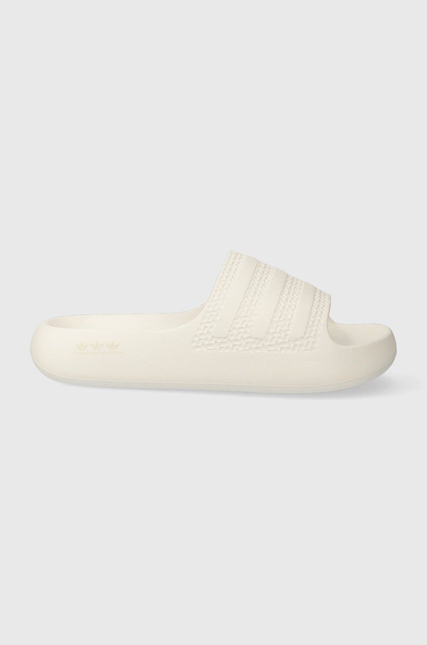 Šľapky adidas Originals dámske, biela farba, na platforme