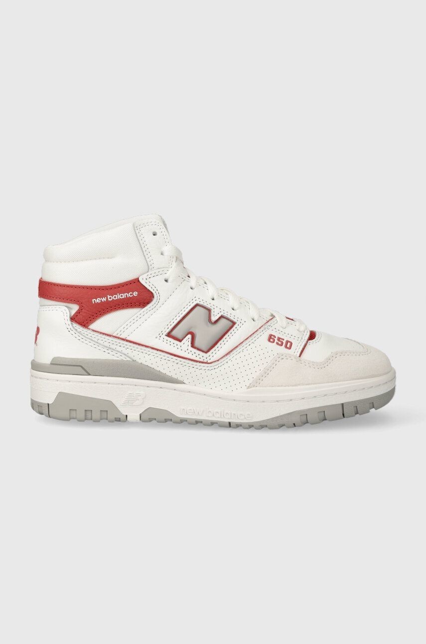 Tenisky New Balance BB650RWF biela farba