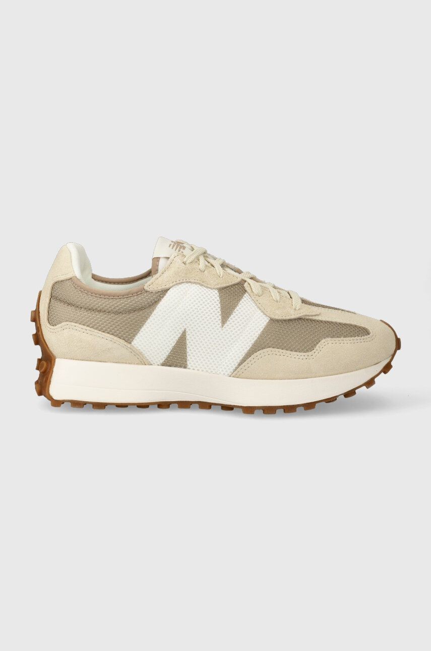 Tenisky New Balance MS327MT béžová farba