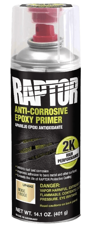 RAPTOR - Antikorózny epoxidový základ v spreji béžová 0,4 L