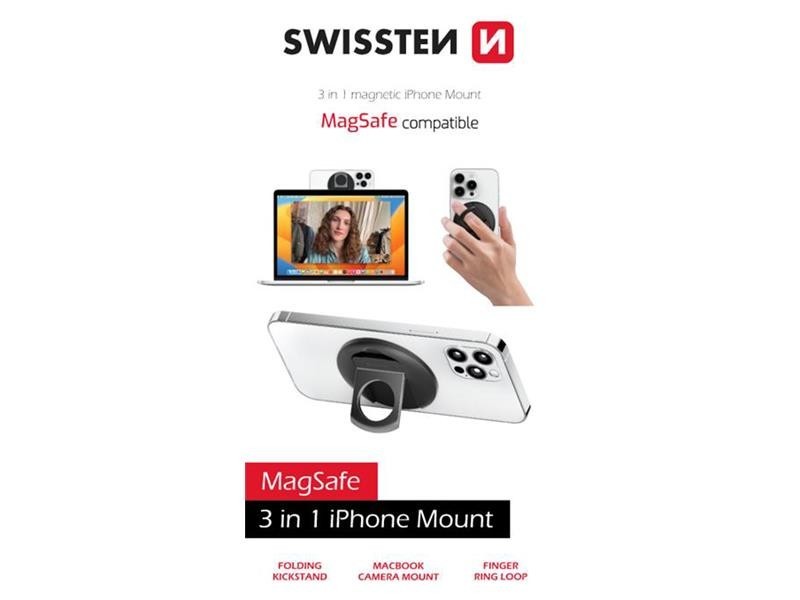 Držiak telefónu SWISSTEN 26001000 iPhone Mount 3v1