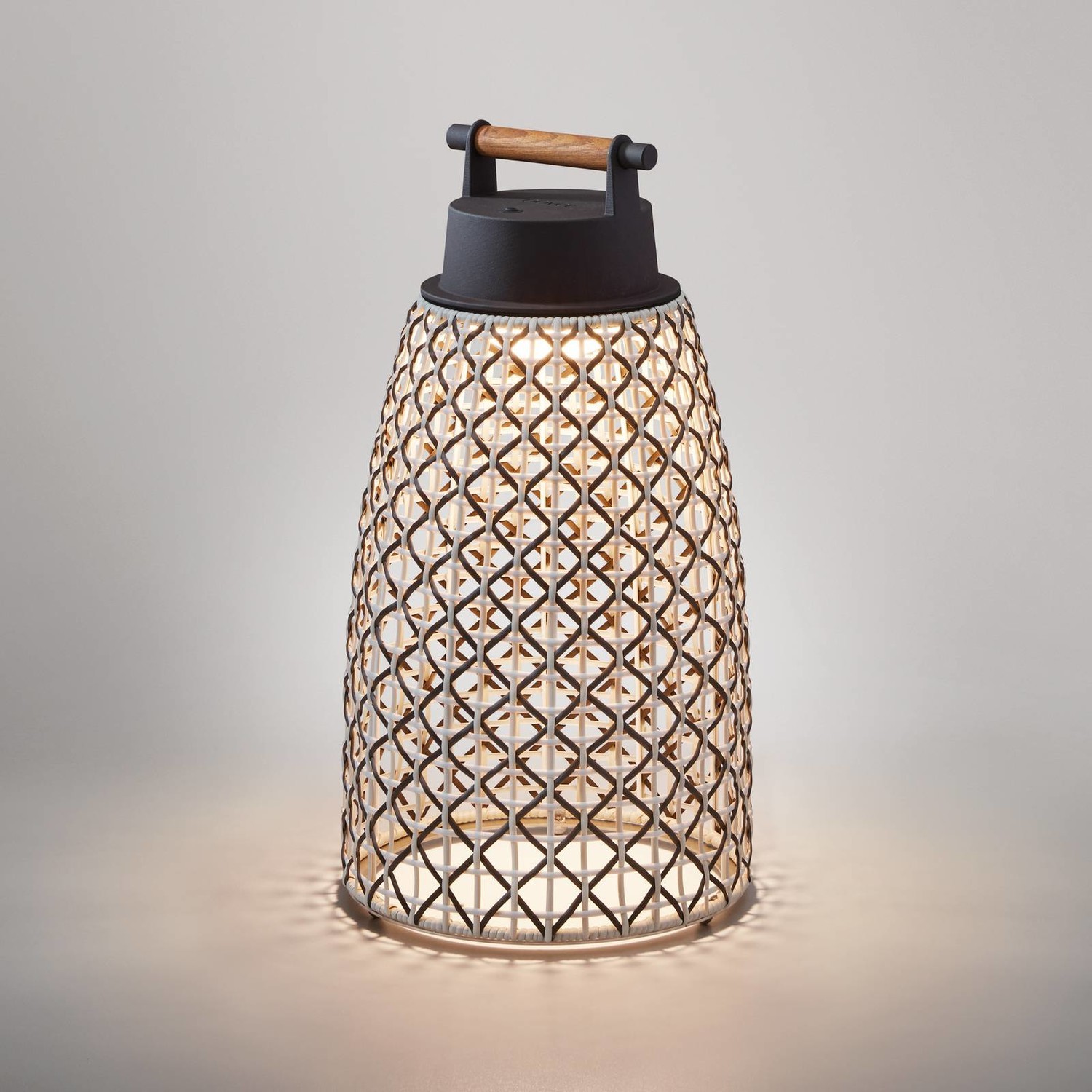 Bover Nans M/49/R lampa batérie exteriér hnedá