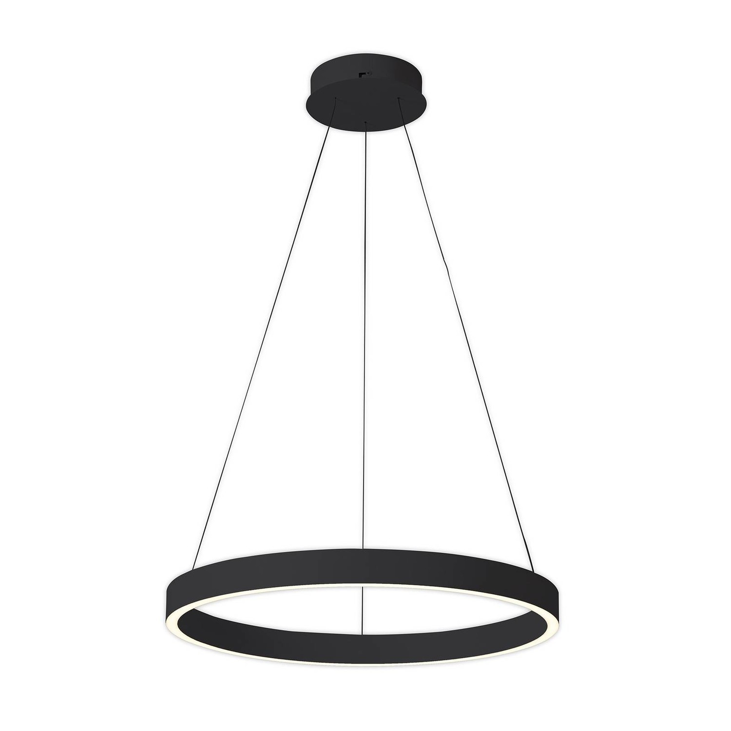 Arcchio Answin LED závesné svietidlo 35,2 W čierna