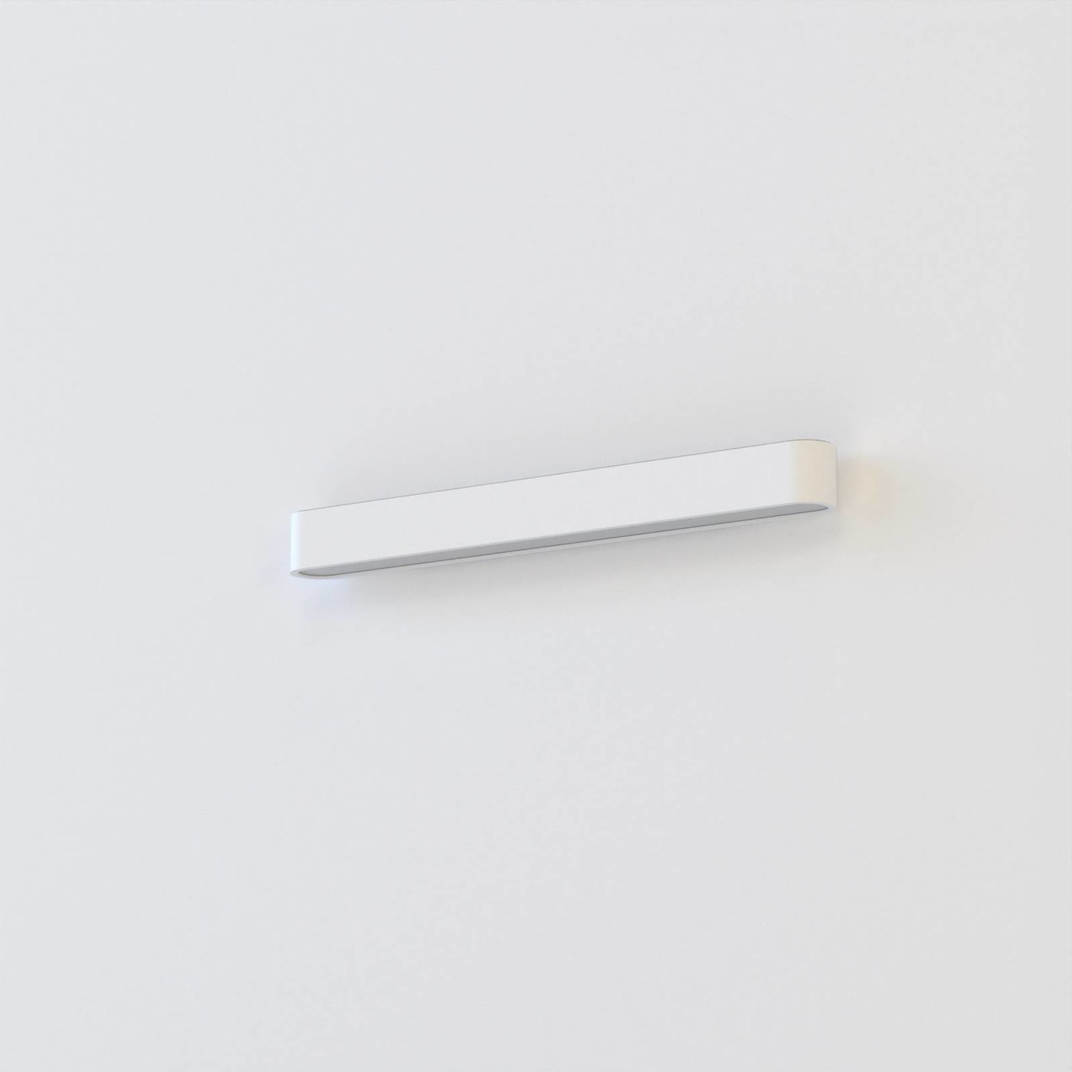 Nástenné LED svetlo Soft, dĺžka 60 cm, biela