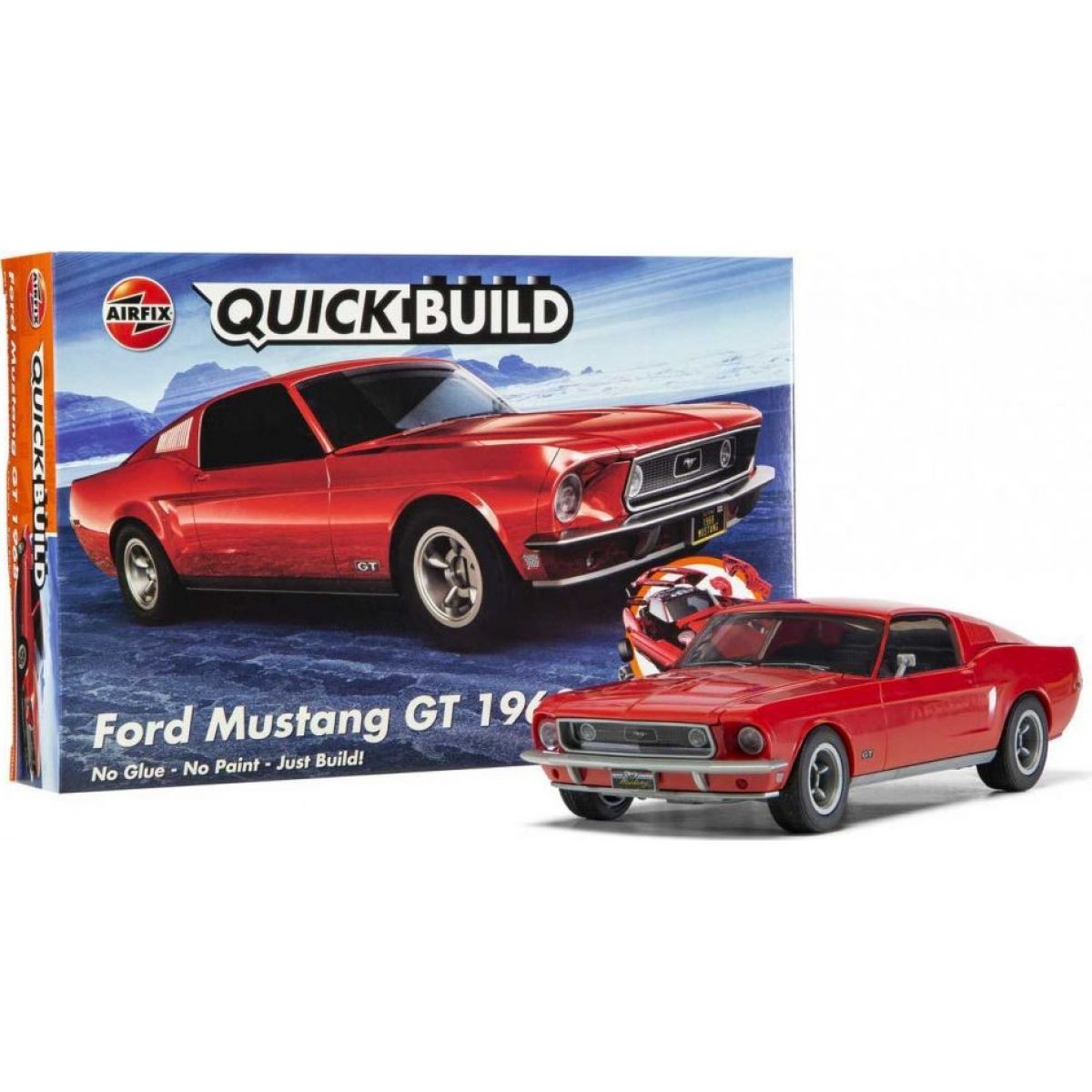 Airfix Quick Build auto Ford Mustang GT 1968
