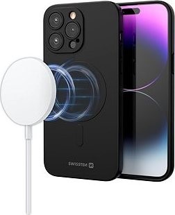 Swissten Soft Joy MagStick puzdro iPhone 7/8/SE 2020/SE 2022 čierne
