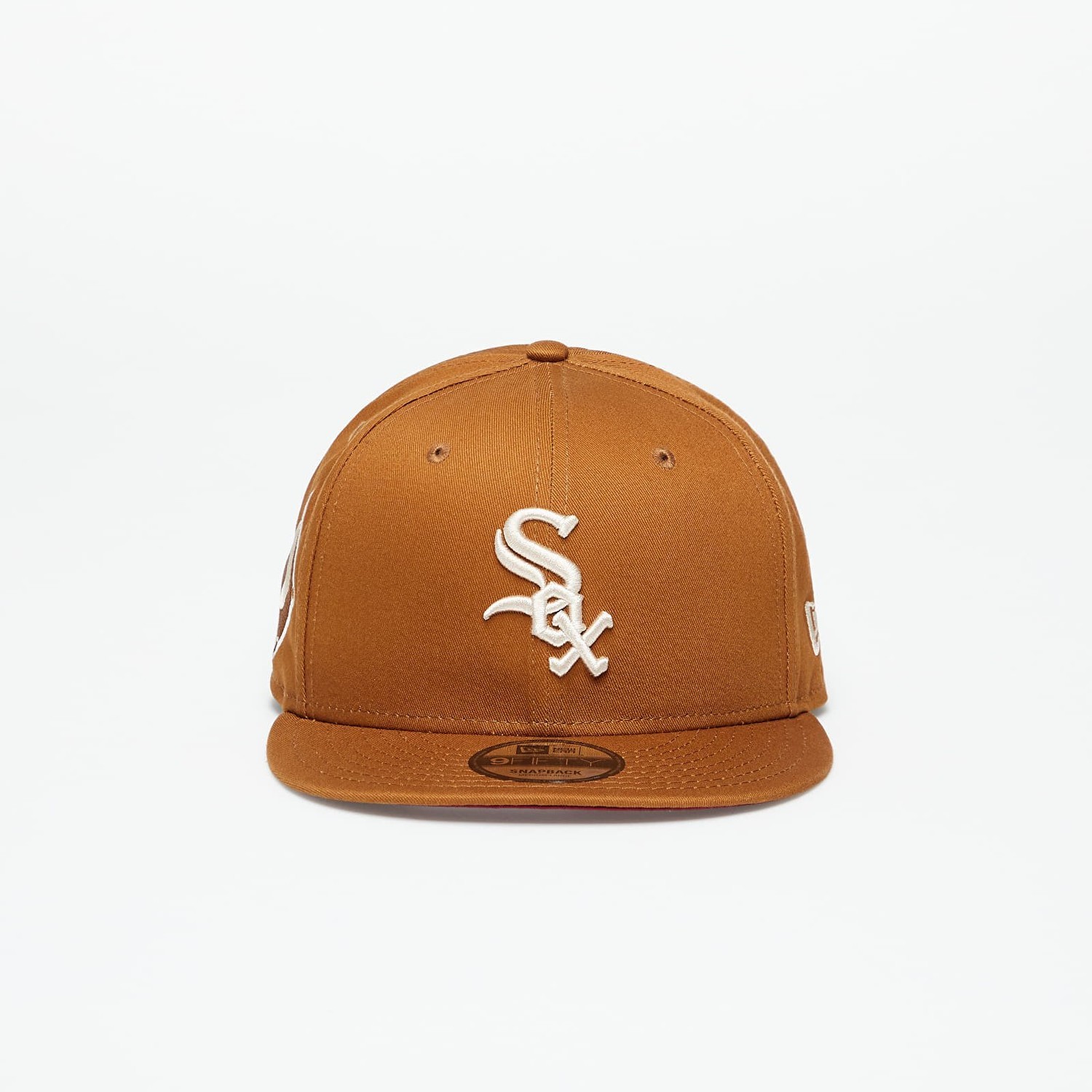 New Era Chicago White Sox Side Patch 9Fifty Snapback Cap Toasted Peanut/ Stone