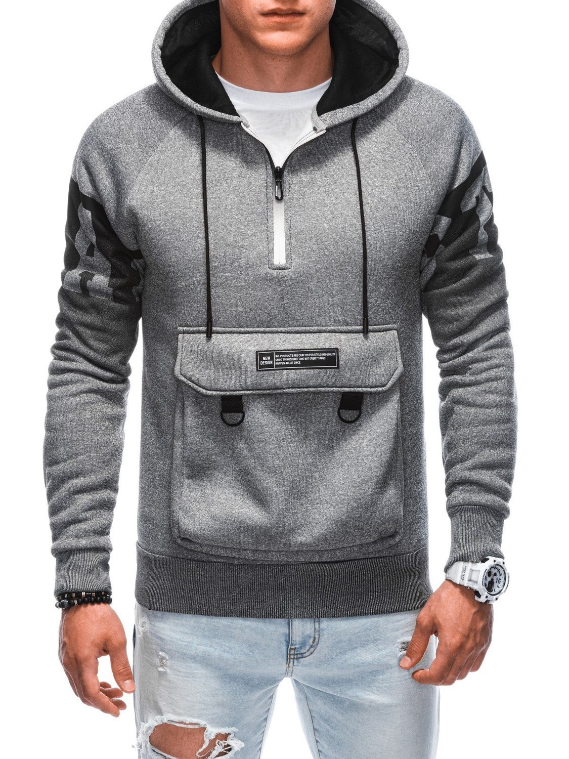 Edoti Men's hoodie