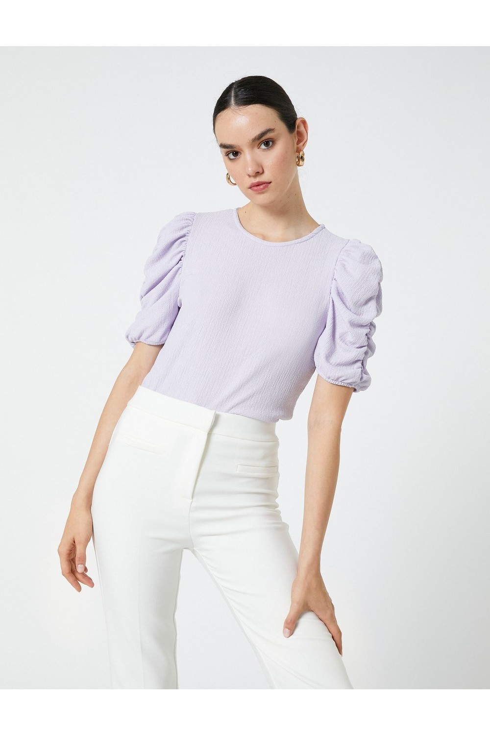 Koton T-Shirts - Lilac