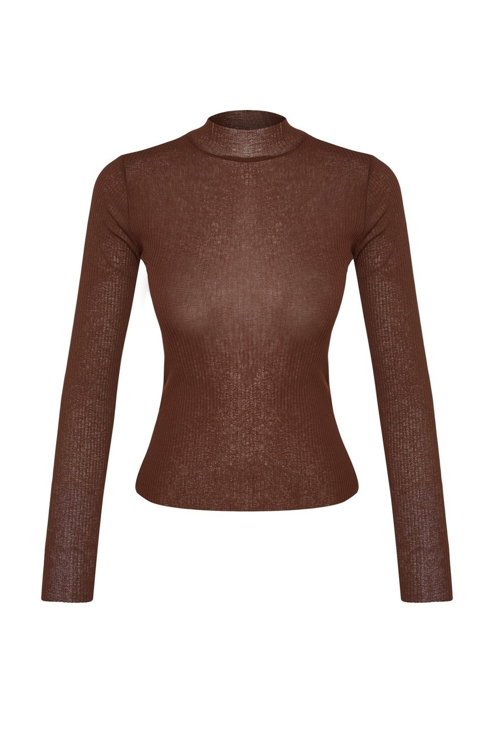 Trendyol Blouse - Braun - Slim fit