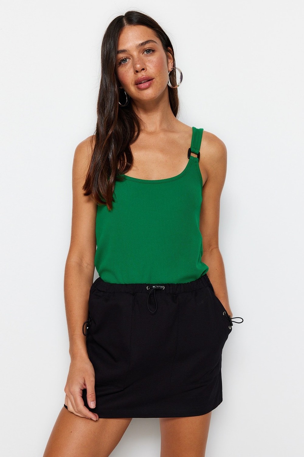 Trendyol Blouse - Grün - Regular fit