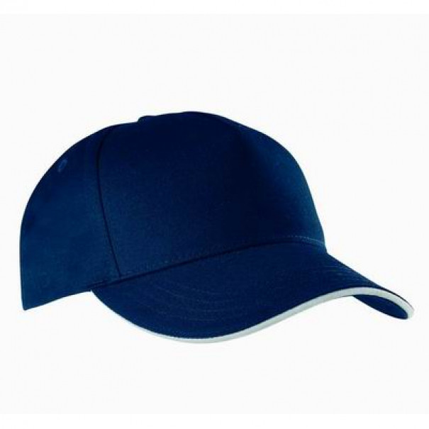 Šiltovka K-up Poly Contrast - navy-biela