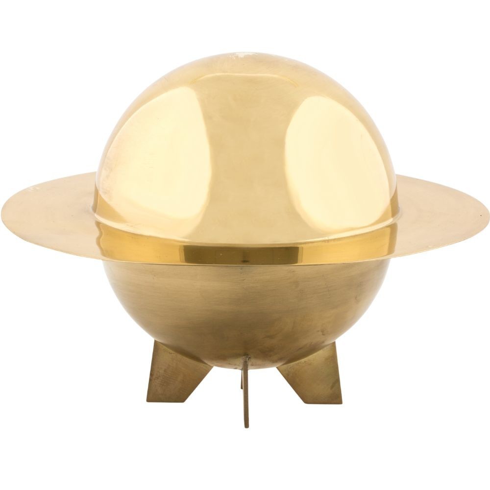 Servírovací tanier COSMIC DINER LUNAR 32 cm, mosadz, Seletti