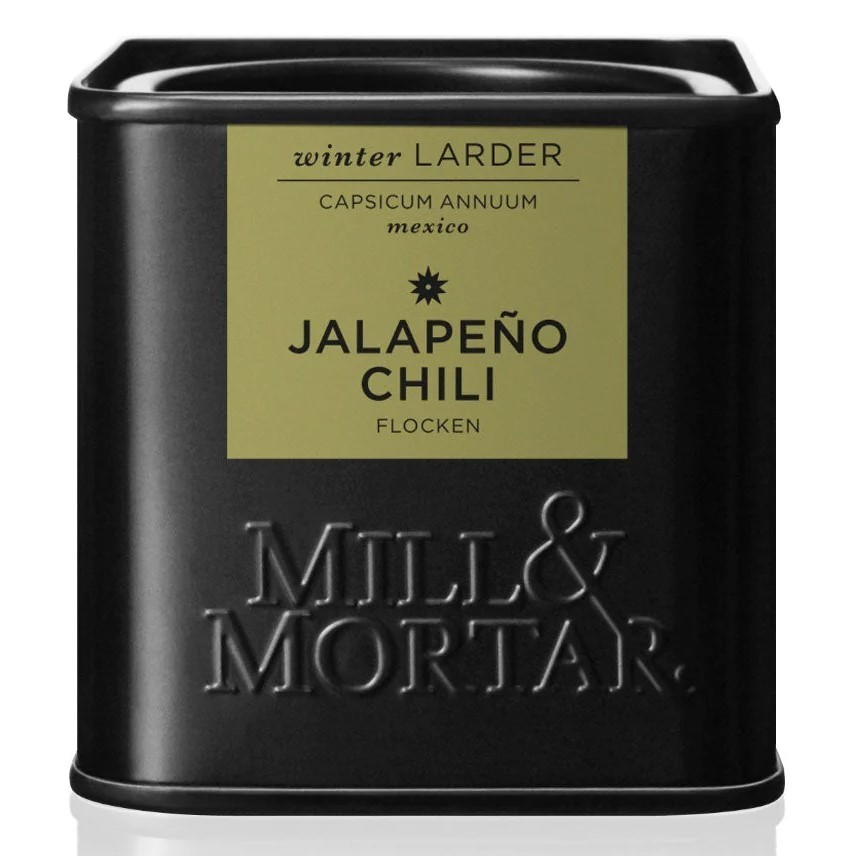 Jalapeno chilli 45 g, vločky, Mill & Mortar