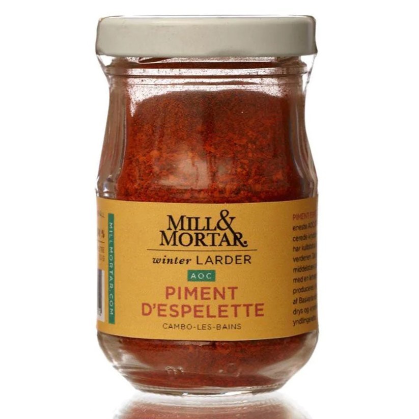 Chilli Piment d'Espelette 50 g, vločky, Mill & Mortar