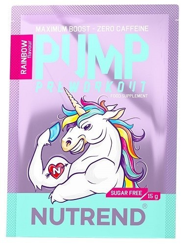 Nutrend pump 15 g - rainbow