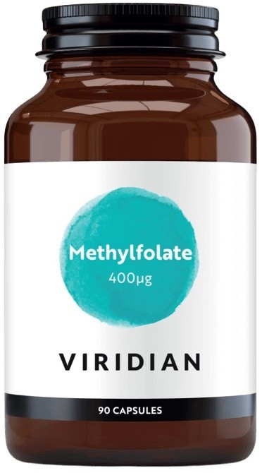 Viridian methylfolate 400 µg 90 kapsúl