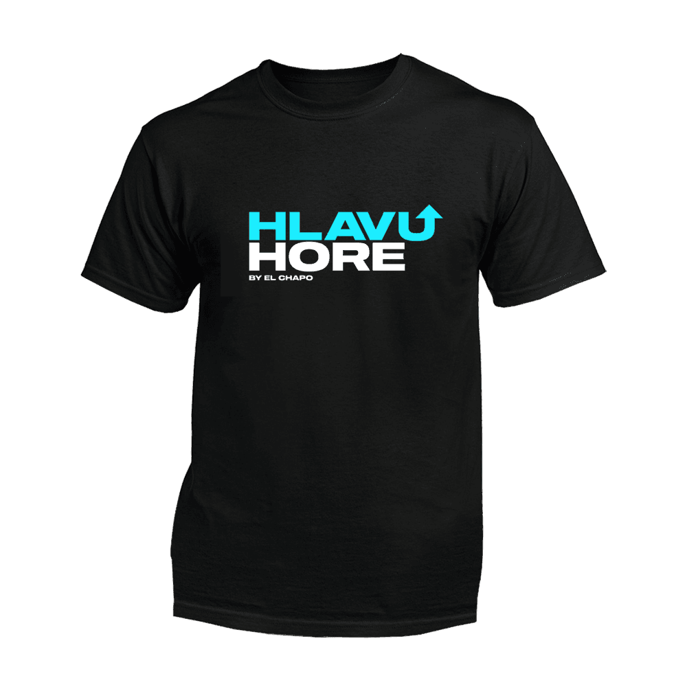 El Chapo tričko Hlavu Hore Čierna S
