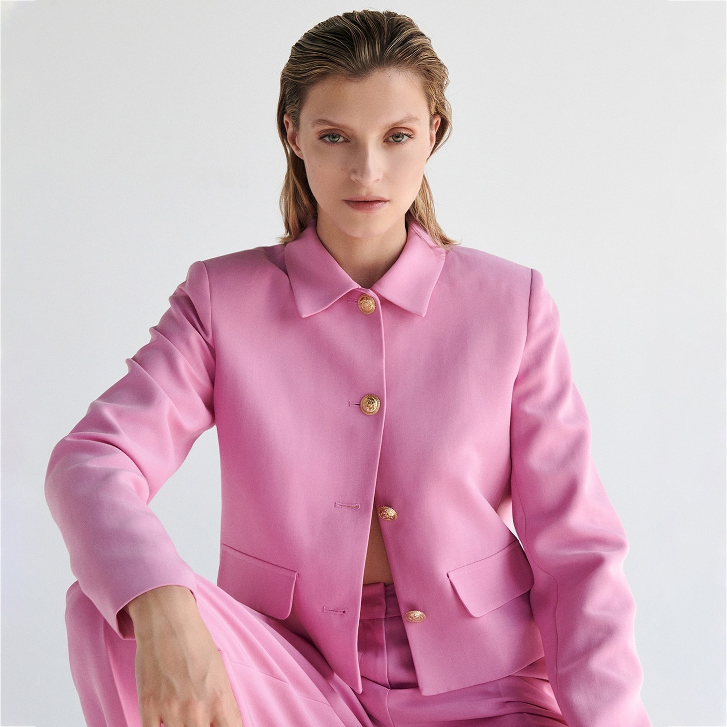Reserved - Ladies` jacket - Ružová