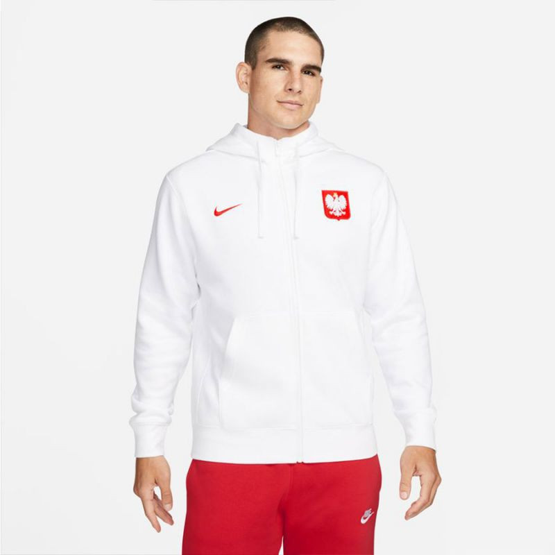 Pánska mikina Poland Hoody M DH4961 100 - Nike S