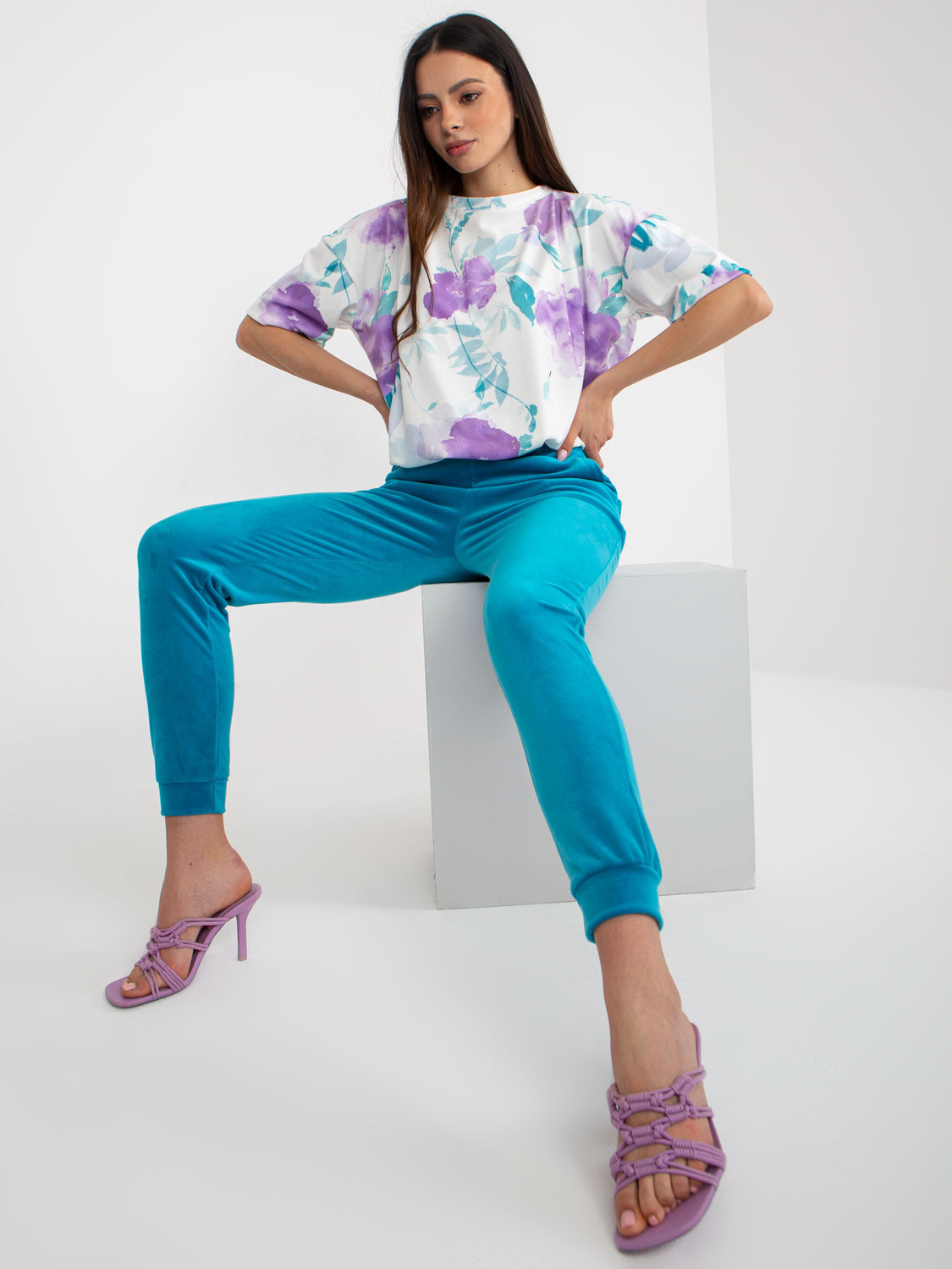 Súprava WN KMPL 8192.15 bielej a modrej S