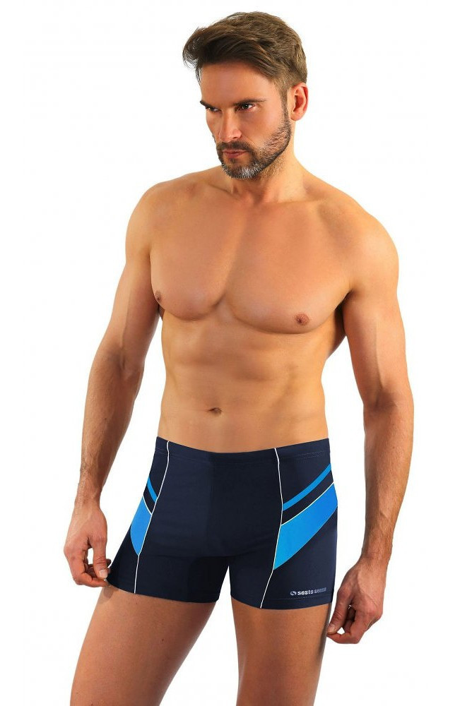 Pánske plavky - boxerky Sesto Senso art.357 M-2XL černá M