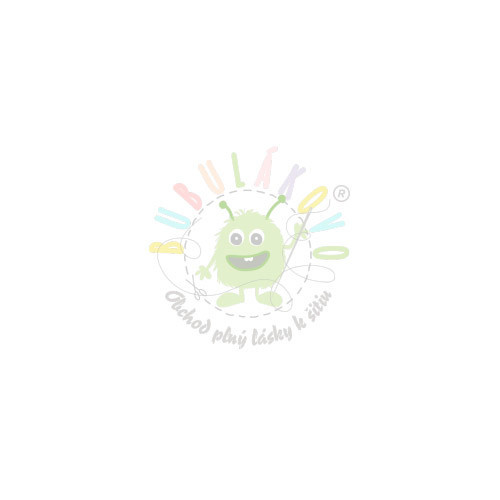 Guma hladká 2,5 cm neon yellow