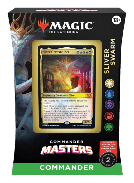 Wizards of the Coast Magic the Gathering Commander Masters Commander - Sliver Swarm
