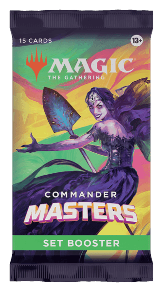 Wizards of the Coast Magic the Gathering Commander Masters Set Booster