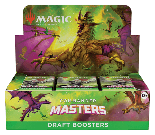 Wizards of the Coast Magic the Gathering Commander Masters Draft Booster