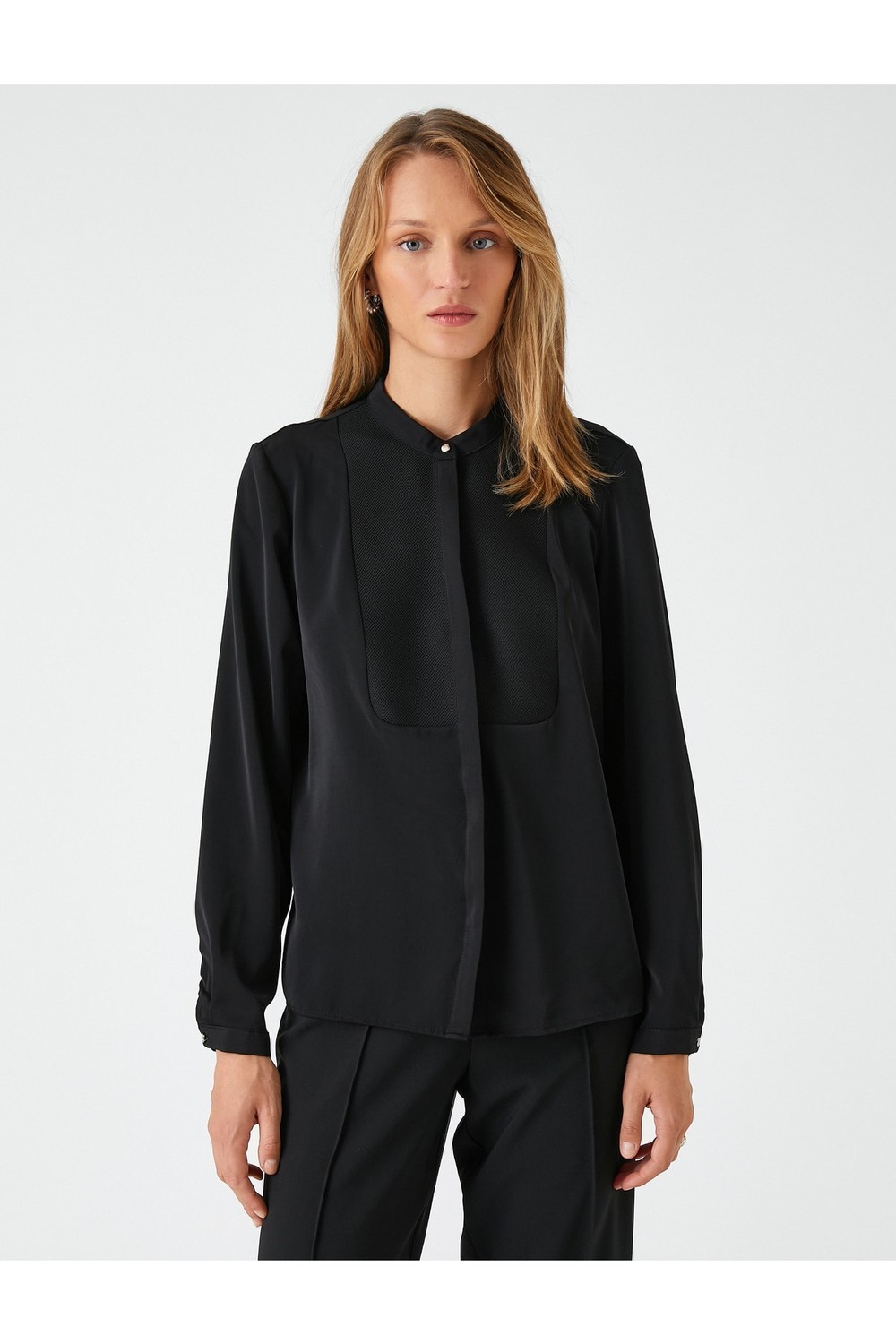 Koton Shirt - Schwarz - Regular fit