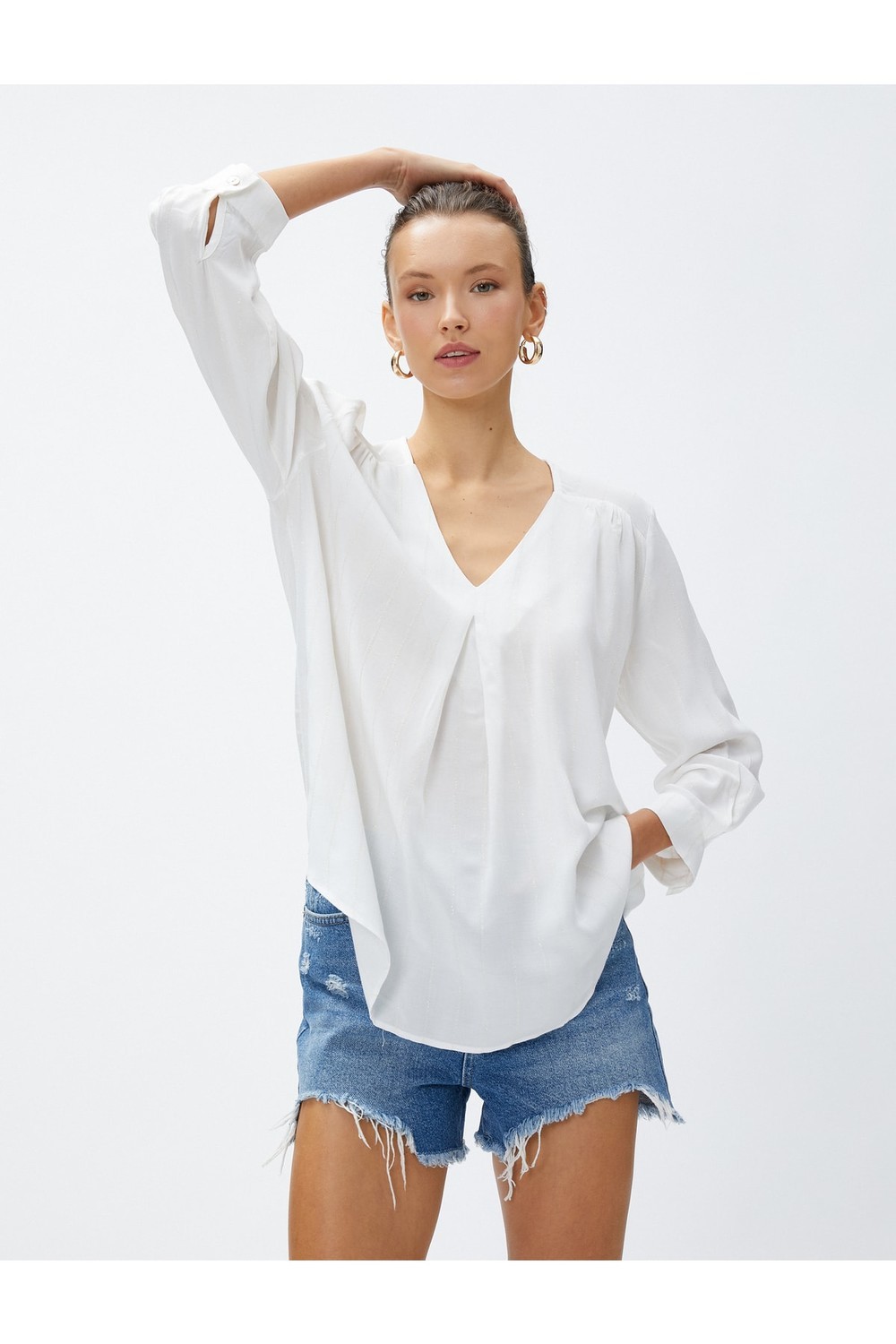Koton Shirt - Weiß