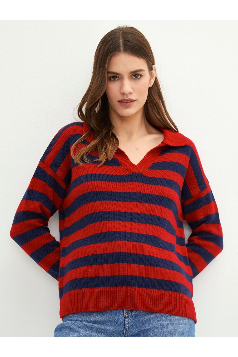 LC Waikiki Sweater - Red - Regular fit